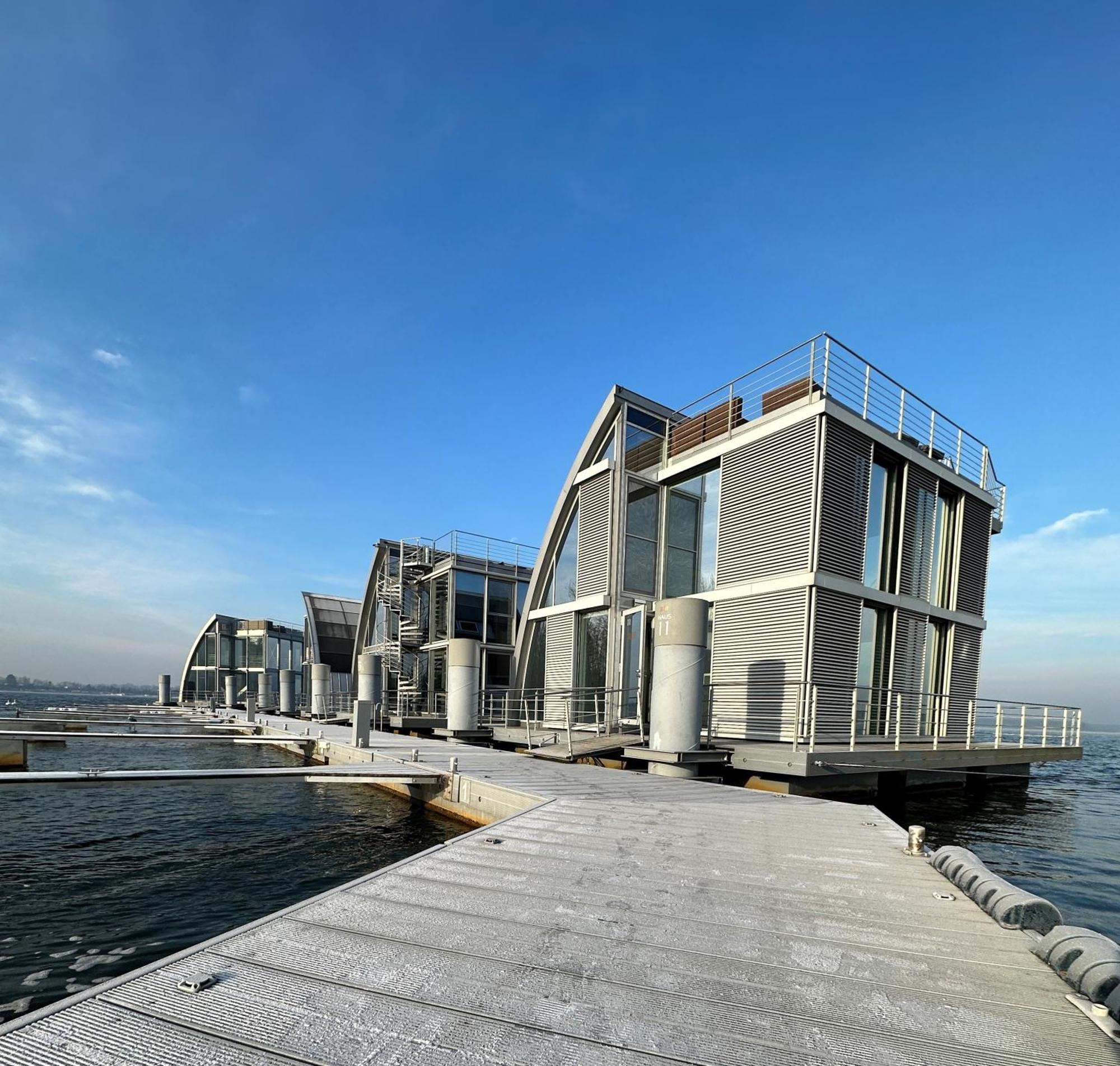 Schwimmendes Ferienhaus Silent Elsterheide Exterior foto